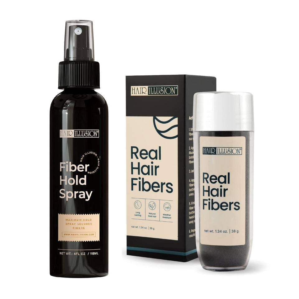 Hair Illusion front packaging showing jar and label for easy identification and confidence