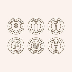 Hand holding Hair La Vie capsule to show recommended serving convenience