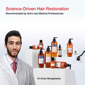 Hair Labs keratin and biotin ingredient emphasis highlighting strengthening benefit