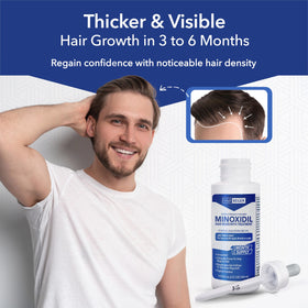 Hair Regen travel kit in bag ready for on-the-go grooming and consistent routine