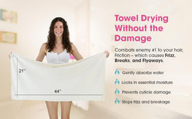 Hair RePear secure no-slip loop or button detail providing stable fit while styling