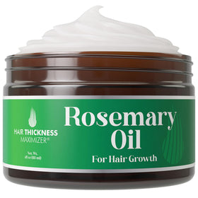 Hair Thickness Maximizer front packaging showing bottle and label benefits