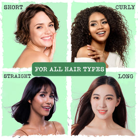 Hair Thickness Maximizer lathering on wet hair demonstrating gentle cleanse without stripping