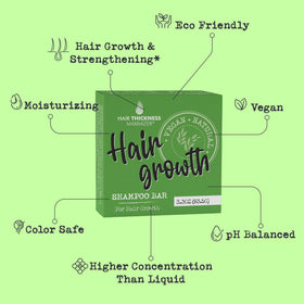 Hair Thickness Maximizer on bathroom shelf demonstrating sustainable routine