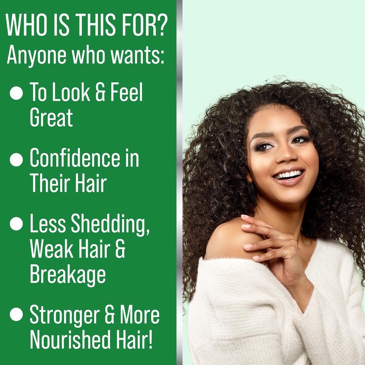 Hair Thickness Maximizer applied during scalp massage to nourish and invigorate