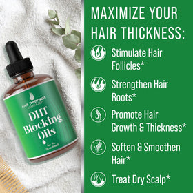 Hair Thickness Maximizer scalp massage in use supporting improved scalp feel