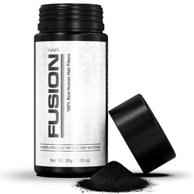 HAIRFUSION front packaging showing product and shade for easy identification