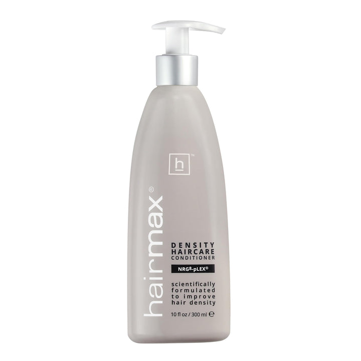 Hairmax density conditioner front packaging showing bottle and branding for fuller-looking hair