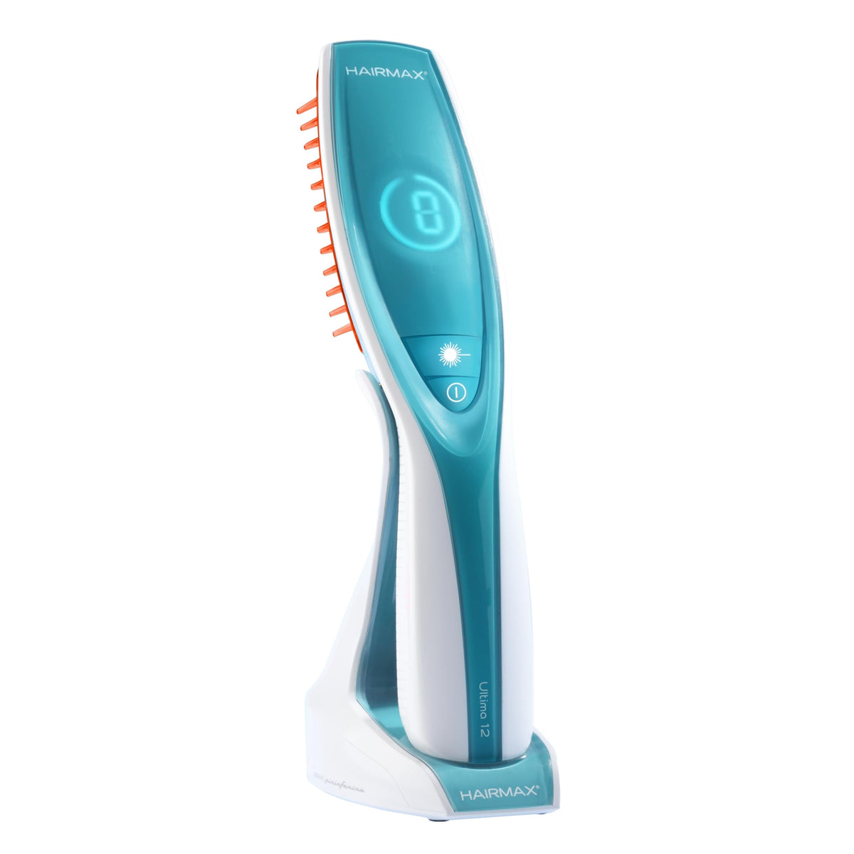 Hairmax Ultima 12 conceptual before and after showing improved density