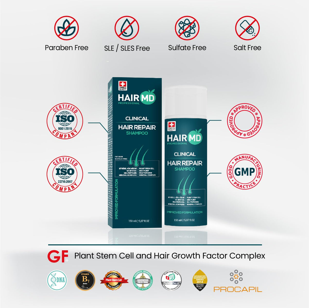 HairMD scalp massage demo showing safe post-transplant washing benefit