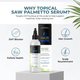 HAIRMETTO gel-like texture on fingertip for fast-absorbing finish