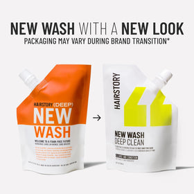 Hairstory product staged in bathroom for daily styling convenience benefit