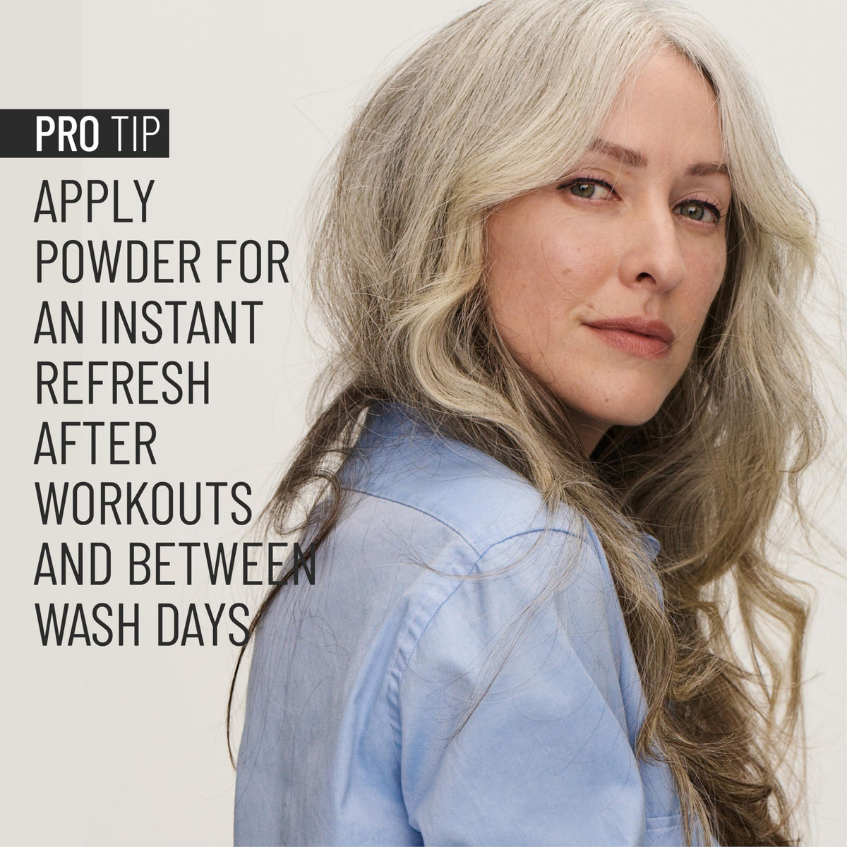Hairstory Powder ingredients label highlighting botanical extracts