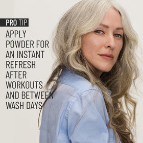 Hairstory Powder ingredients label highlighting botanical extracts