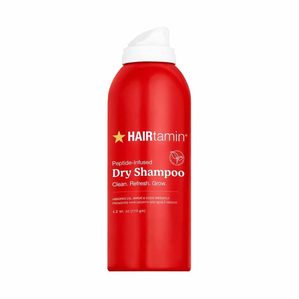 HAIRtamin front packaging showing product and volumizing benefit