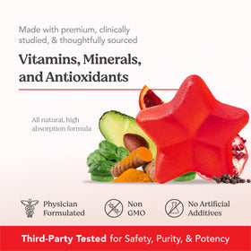 HAIRtamin gummy texture side view revealing soft chew and natural ingredients