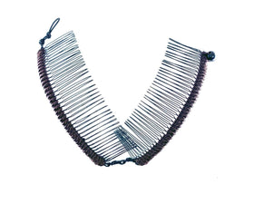 HairZing large banana clip front view showing secure hold and finish