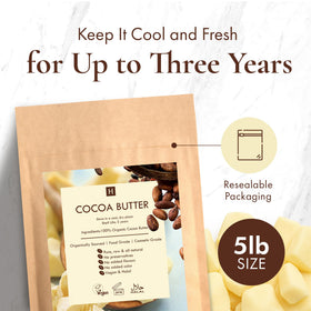 HalalEveryDay cocoa butter in kitchen scene with chocolate tools showing culinary use benefit