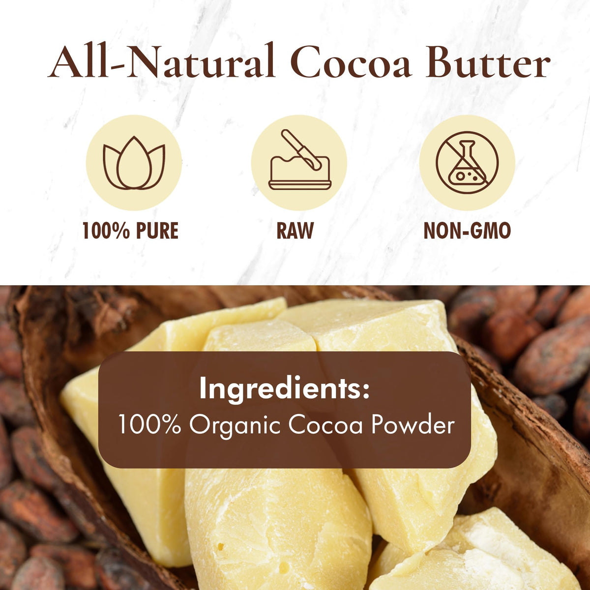 HalalEveryDay melted cocoa butter in double boiler for controlled melting benefit