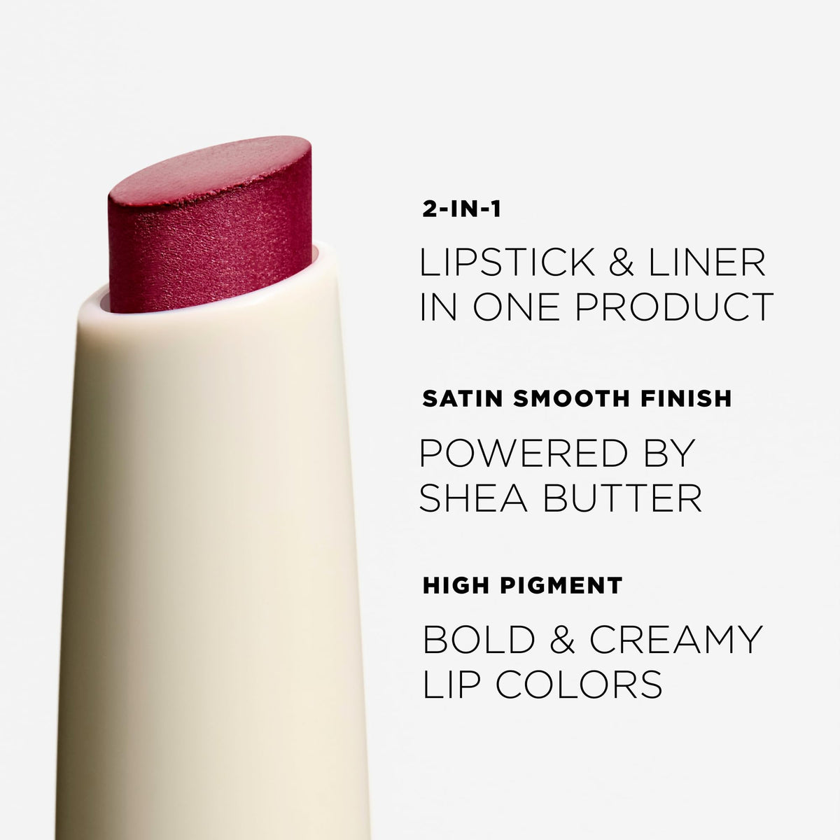 HALEYS Cupid liner tip close-up for precise application and neat edges