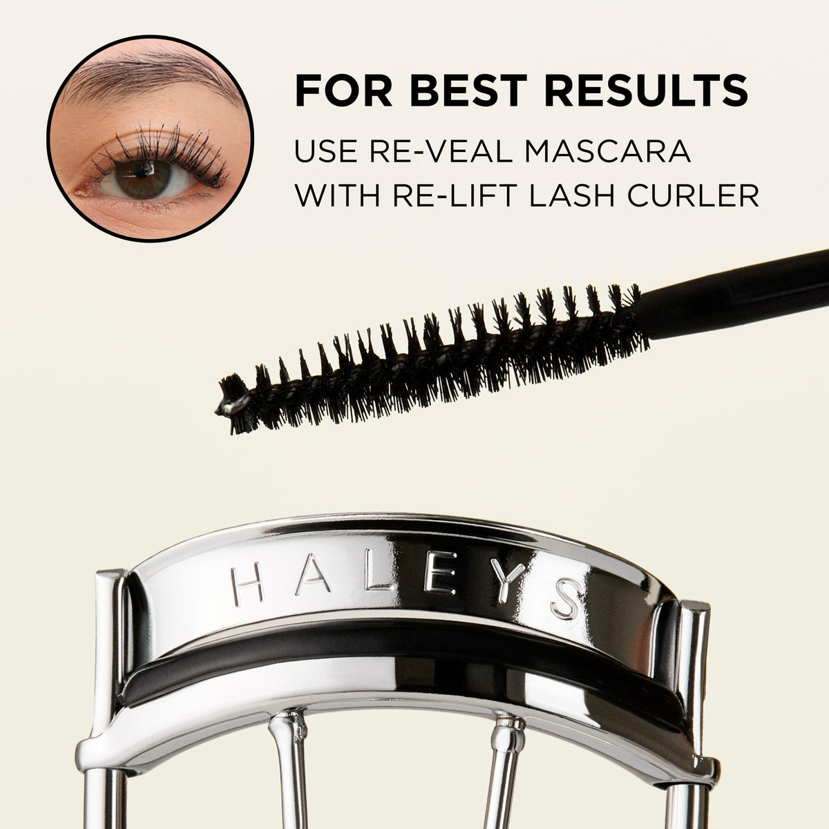 HALEYS open tube with brush showing precise application and control