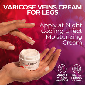 Hallusa Natural lifestyle image of resting legs highlighting daily comfort use