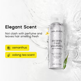 HALOVIDA label close-up listing Panthenol and Vitamin E benefits