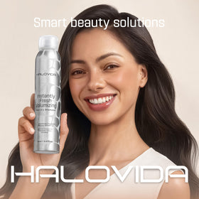 HALOVIDA in a travel bag for convenient on-the-go refreshes