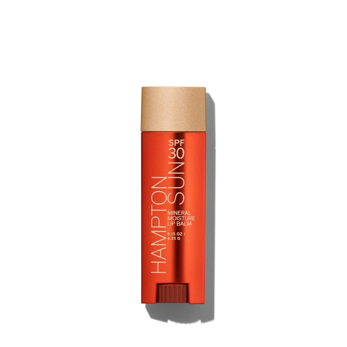 Hampton Sun front packaging showing SPF 30 and moisturizing benefits for active use