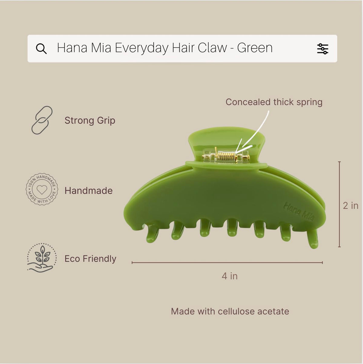 Hana Mia clipped in long hair half-up style for quick polished look