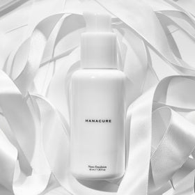 Hanacure on a bathroom shelf in a skincare routine scene promoting daily use benefits