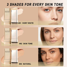 Hanae Korea texture closeup showing creamy finish for seamless blending