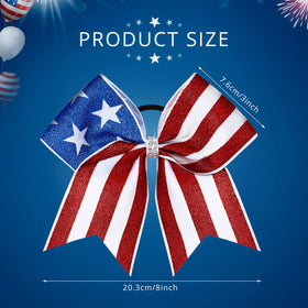 Hanaive side photo of elastic ponytail holder demonstrating firm grip benefit