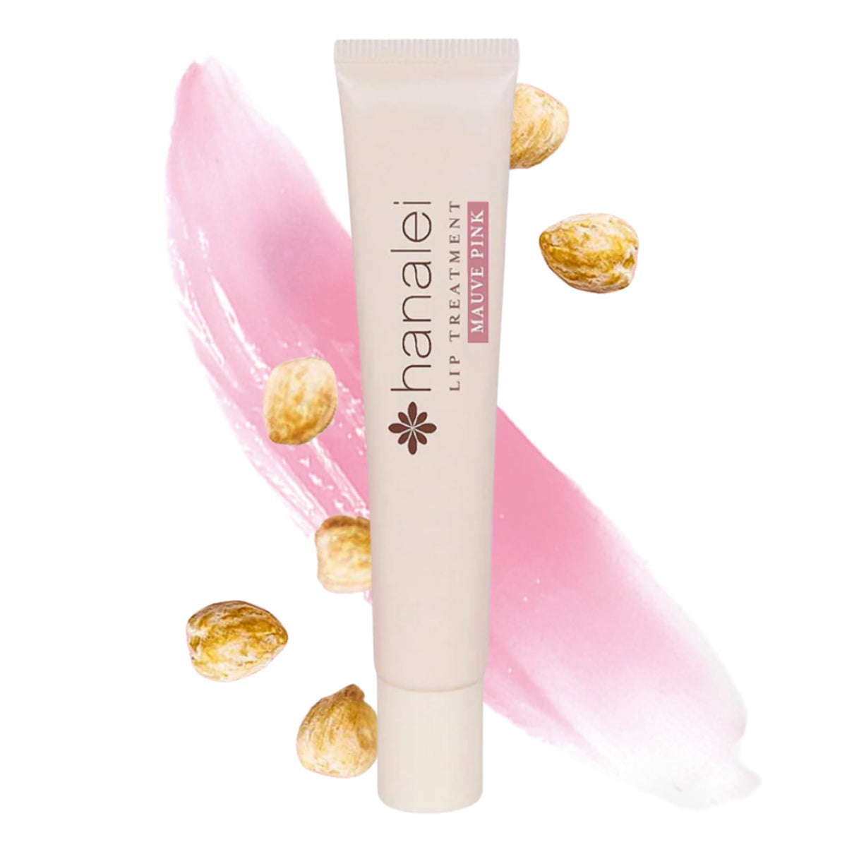Hanalei jar front view showing mauve pink tint and hydrating balm benefit