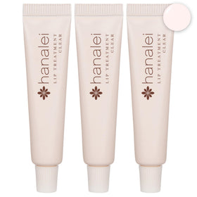 Hanalei front packaging shows travel-size lip treatment benefits