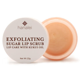Hanalei front packaging showing jar and label, highlights natural ingredients
