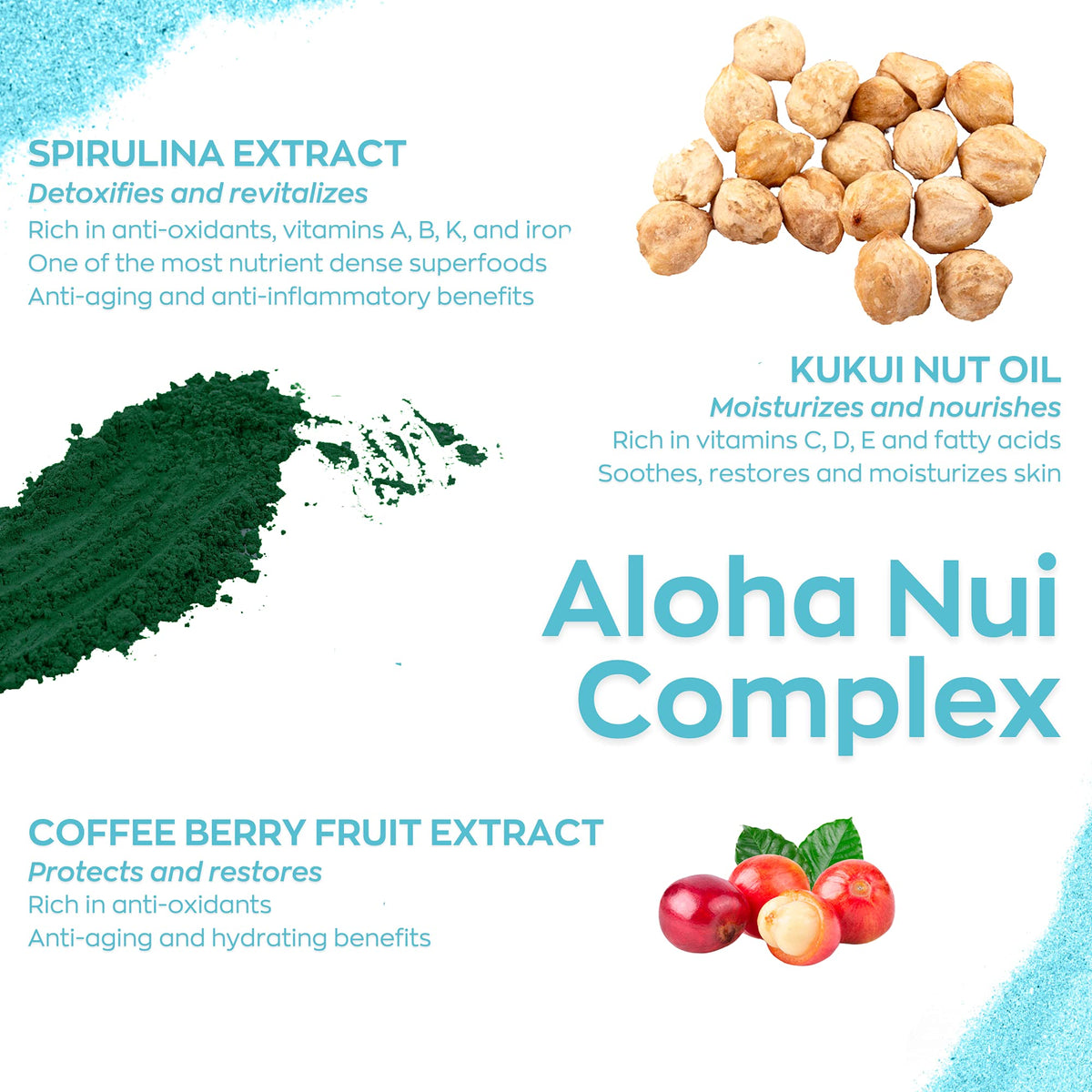 Hanalei product being dispensed on hand for easy application