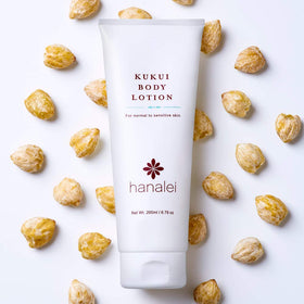 Hanalei pump dispensing lotion for easy measured application and convenience