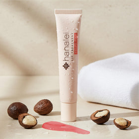 Hanalei texture close-up smear showing rich balm for instant smoothing