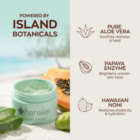 Hanalei close-up of gel texture highlighting lightweight smoothness