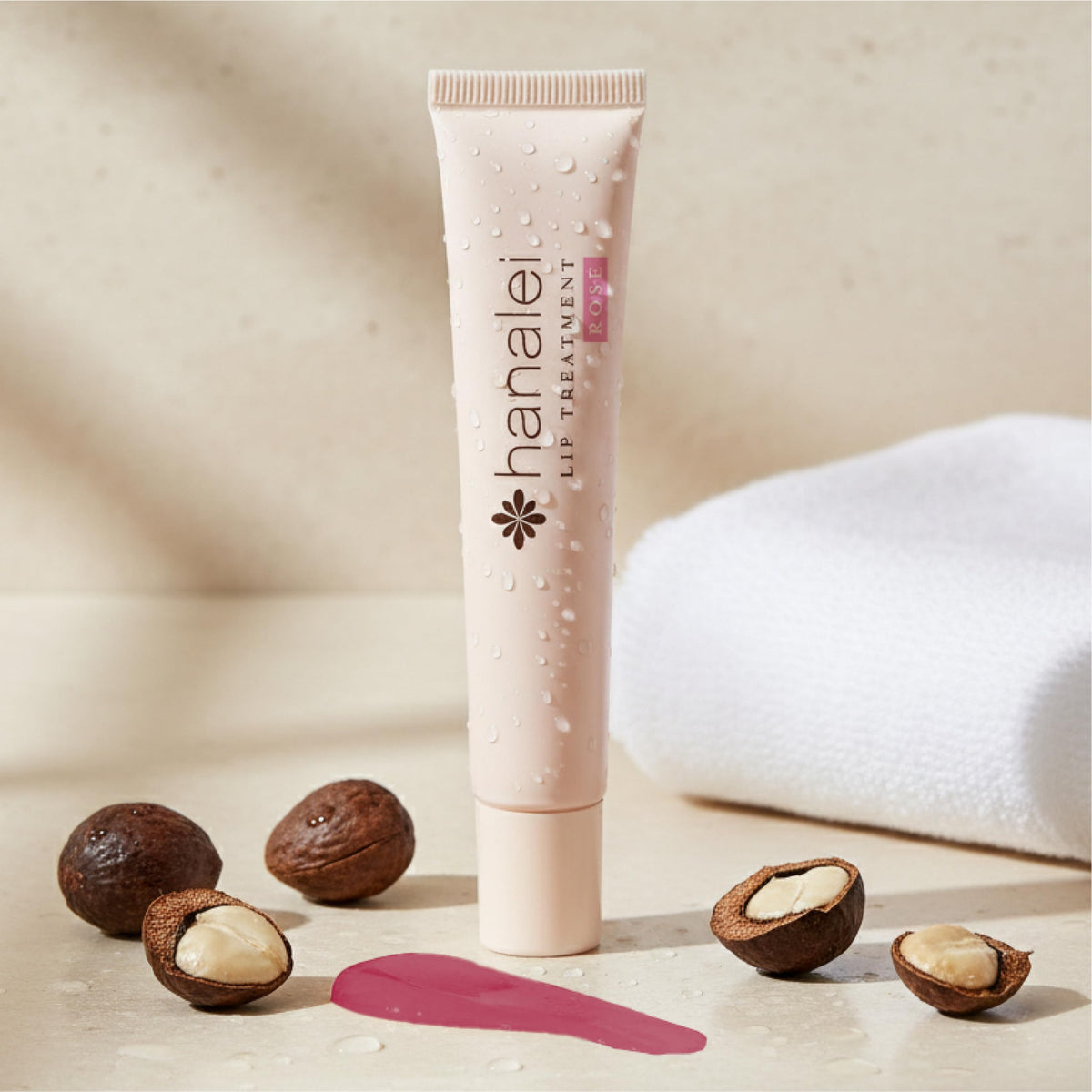 Hanalei close-up texture of balm demonstrating rich consistency and deep moisturization
