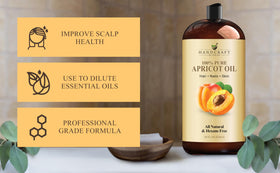 Handcraft Blends used in a massage setting, offering long-lasting glide