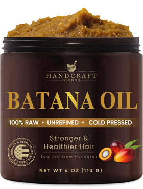Handcraft Blends jar front view showing label and 4 oz size benefit