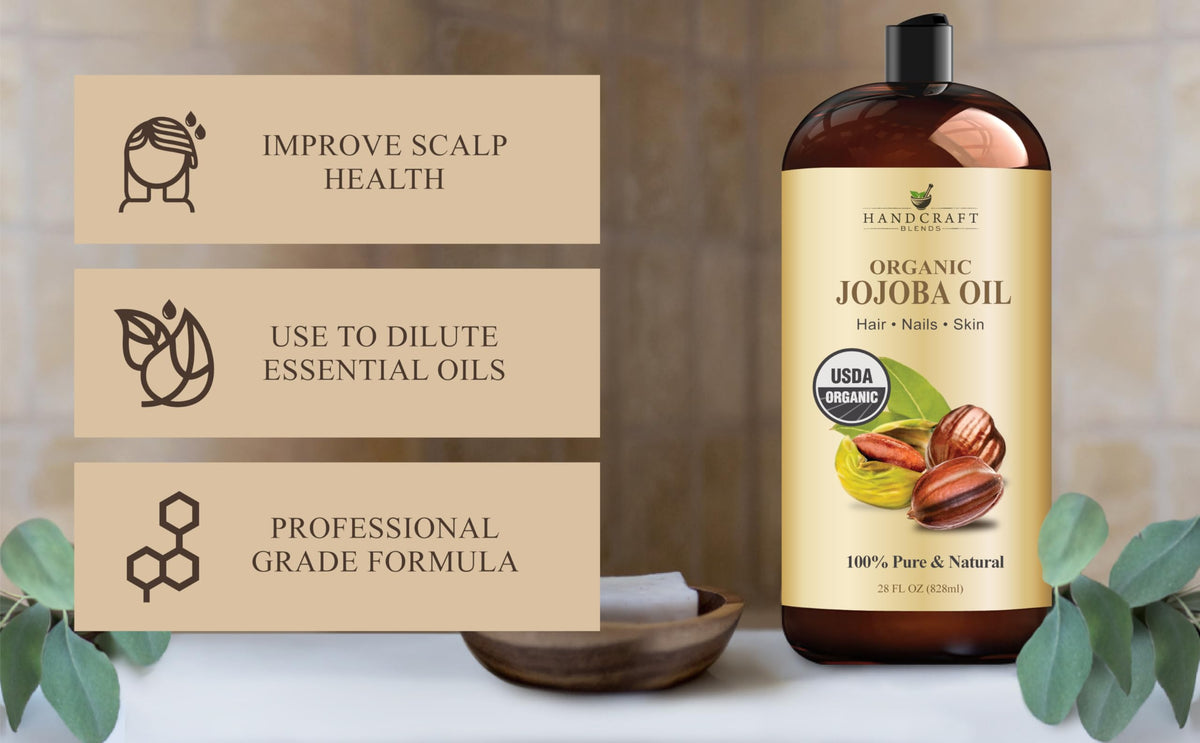 Handcraft Blends close-up of oil texture highlighting purity benefit