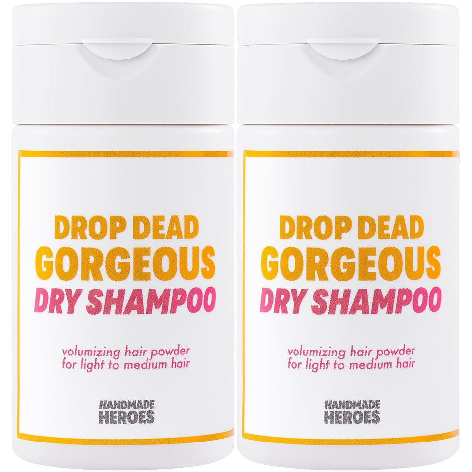 Handmade Heroes front packaging shows two jars and clean-branding benefit