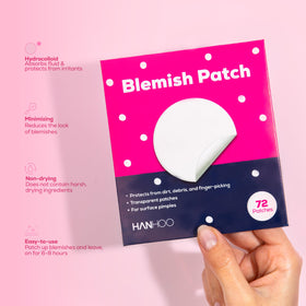 HANHOO close-up of translucent patches displaying smooth edges and thin profile