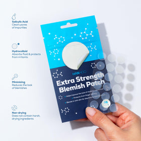 HANHOO hydrocolloid texture detail highlighting absorption quality