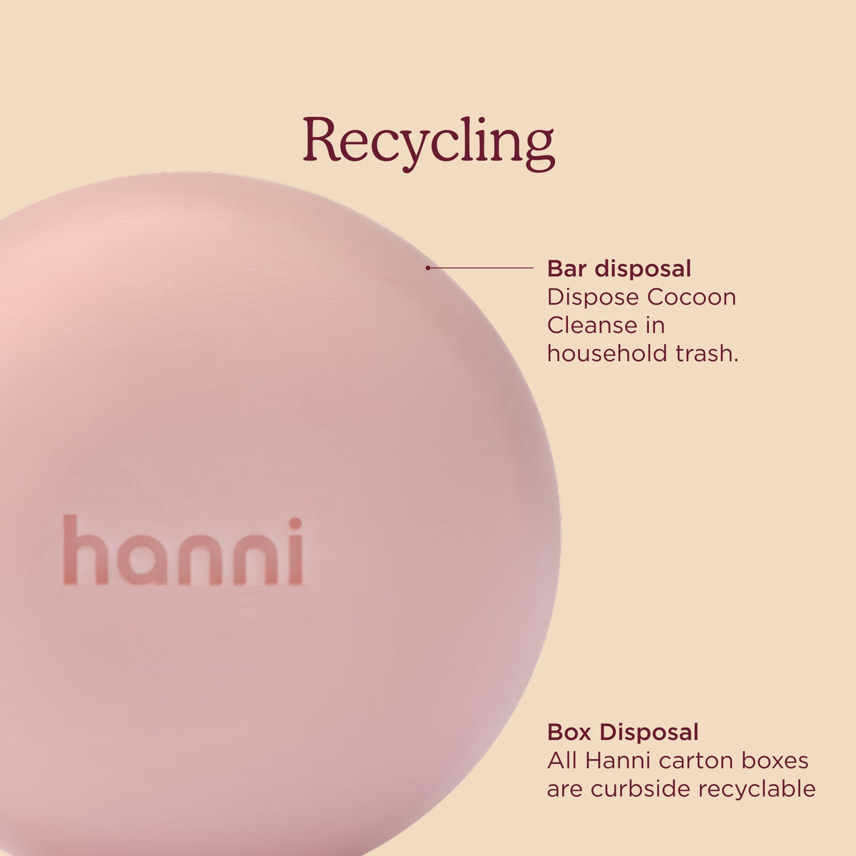 HANNI in-shower lifestyle image showing calm eucalyptus-scented routine