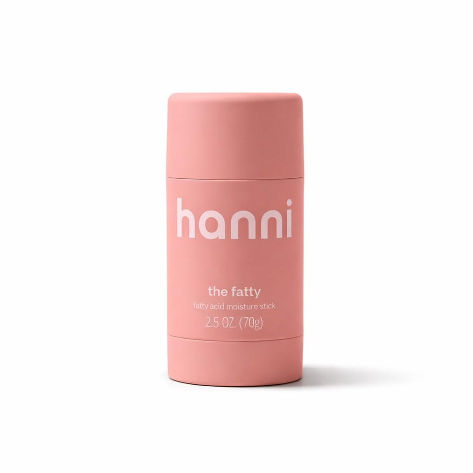 HANNI Fatty stick front packaging showing compact travel benefit