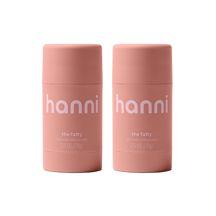 HANNI Fatty stick front packaging showing compact travel-ready design and benefits